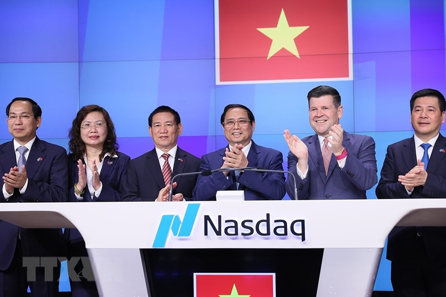 Thủ tướng Chính phủ Phạm Minh Chính làm việc với lãnh đạo Nasdaq